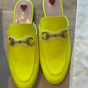 Gucci Princeton Mules - Fluo Size 8.5